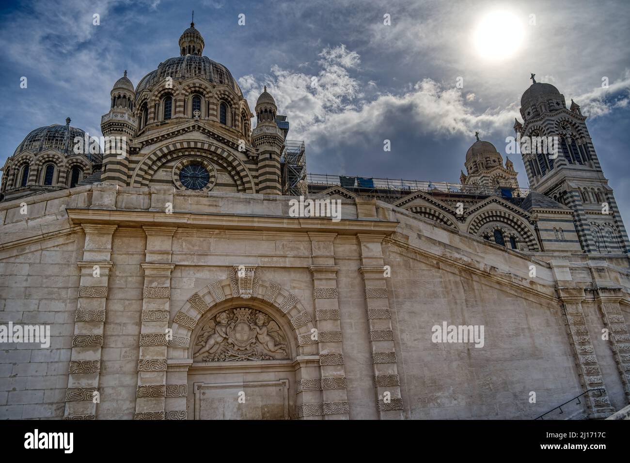 Monuments de Marseille, HDR image Banque D'Images