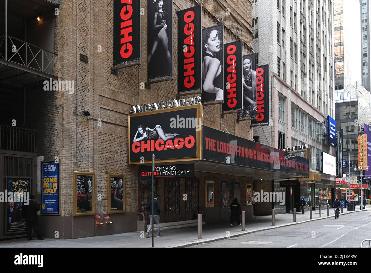 « Chicago » sur Broadway au Ambassador Theatre le 23 mars 2022 à New York. Banque D'Images
