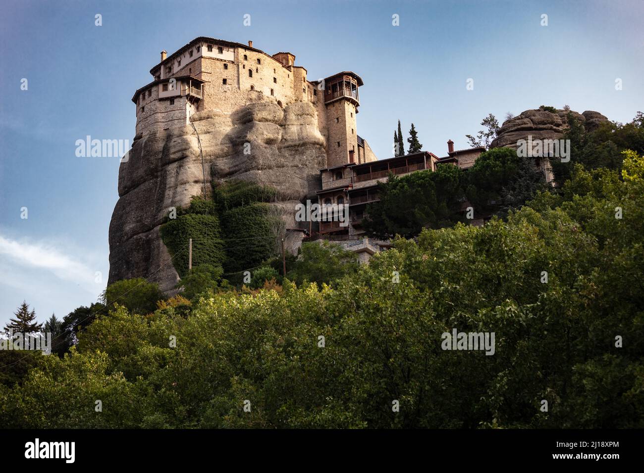 Monastères des Météores, Grèce Banque D'Images