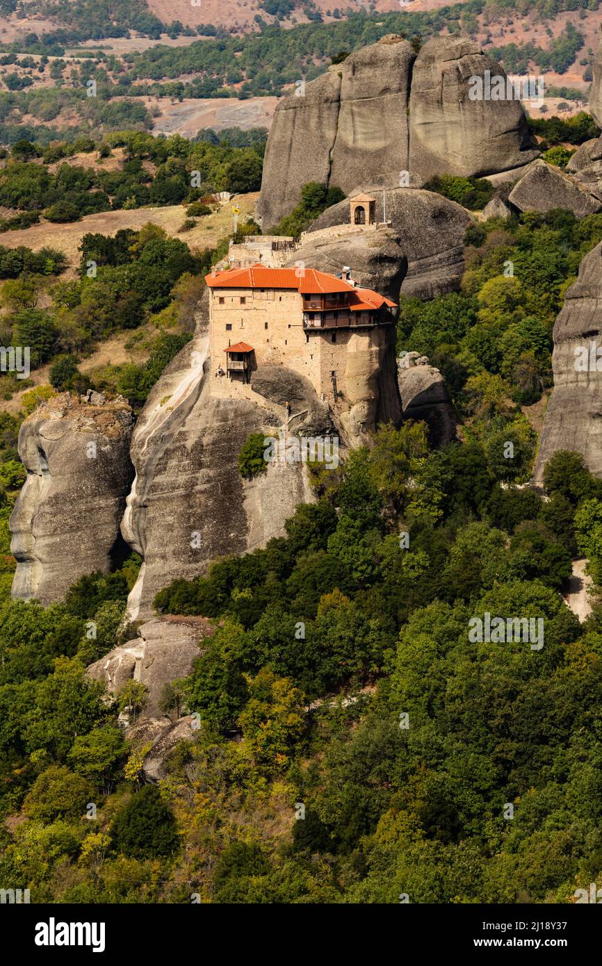 Monastères des Météores, Grèce Banque D'Images