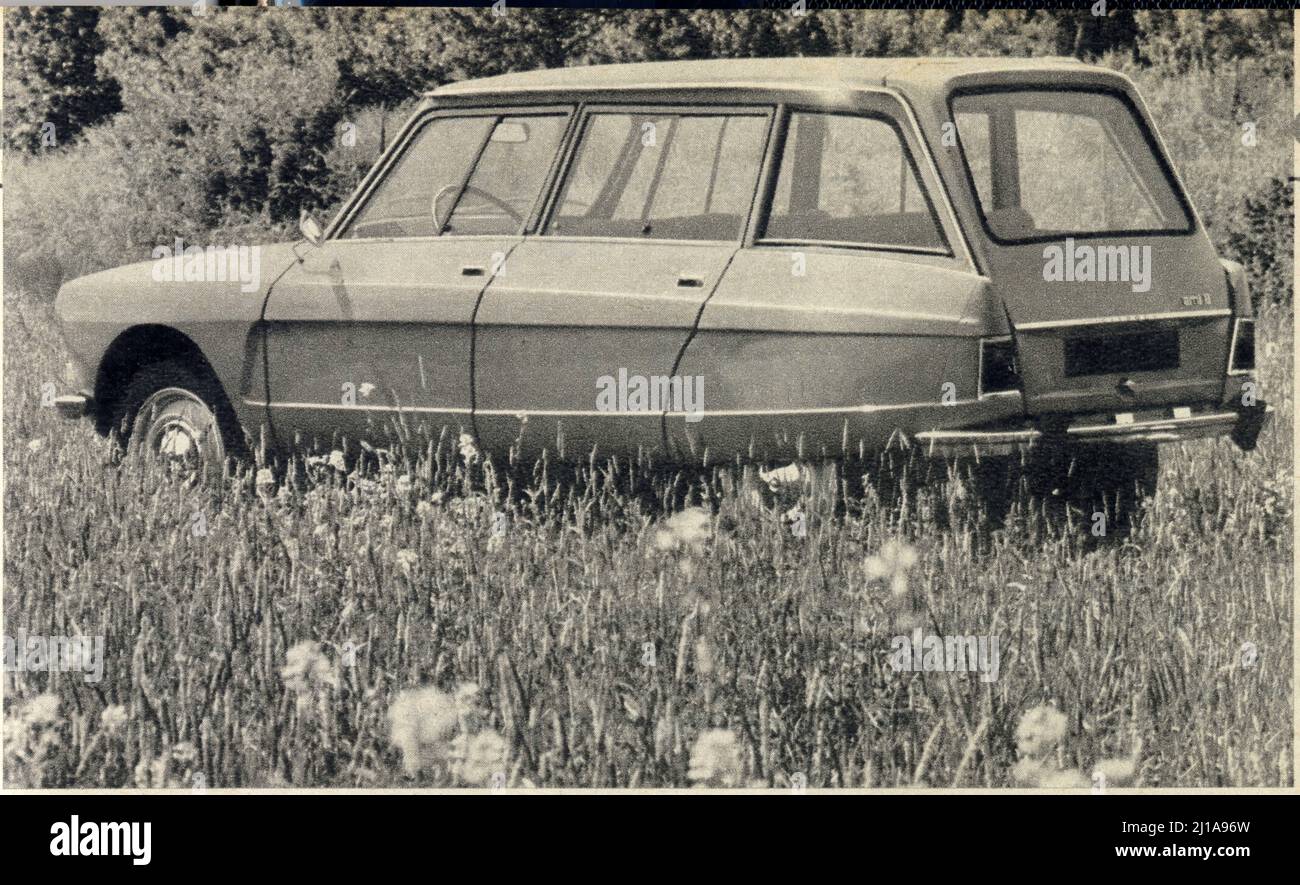 CITROËN LE BREAK AMI 8. 1969. Banque D'Images