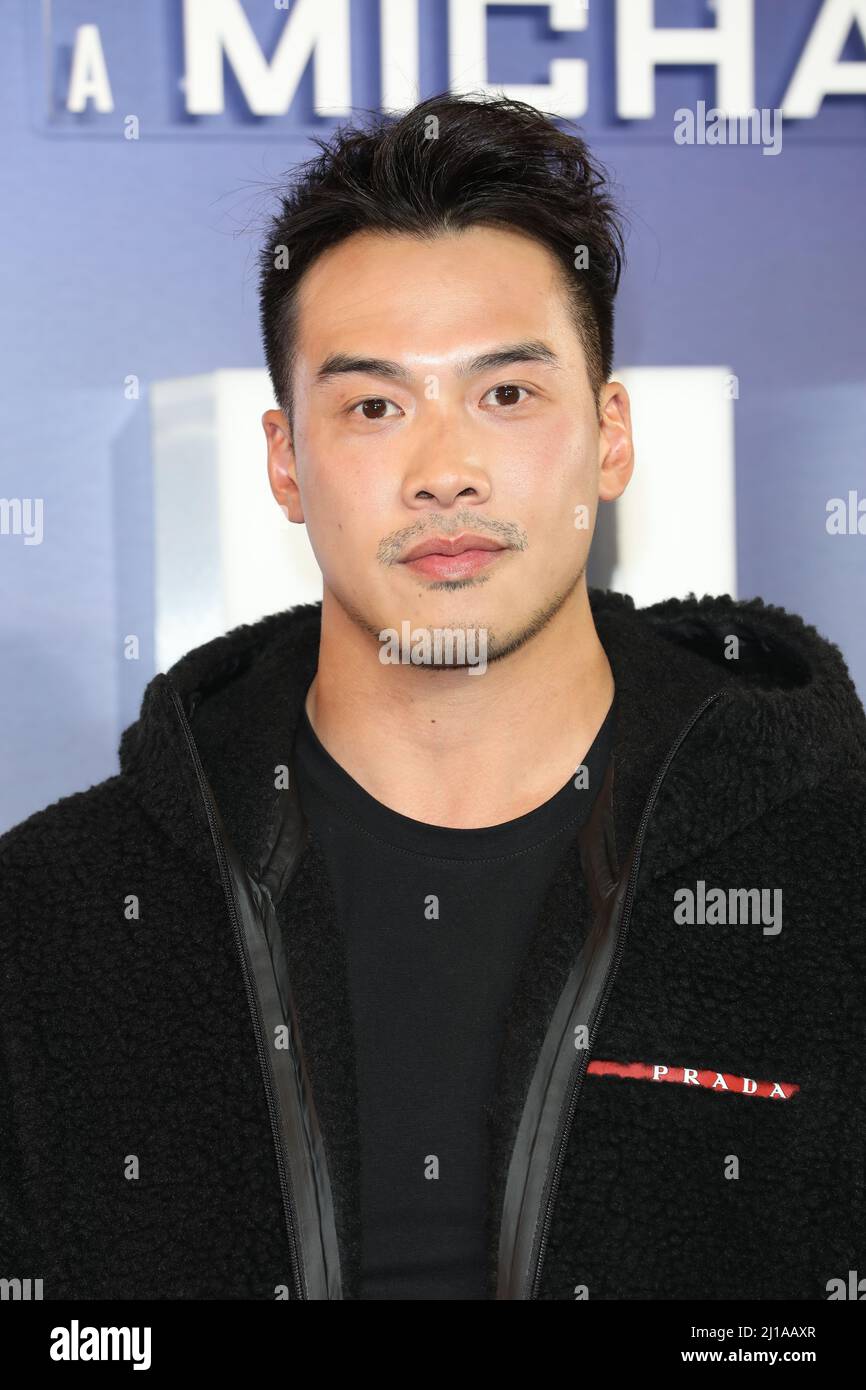 Jason Wong participe à la projection spéciale de 'Ambulance' au Royaume-Uni à Londres Banque D'Images