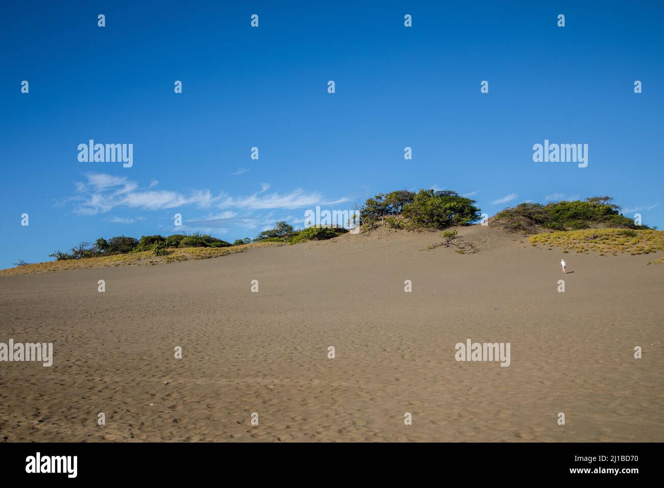 LES DUNES DE BANI, DUNAS DE BANI, PÉNINSULE DE LAS CALDERAS, RÉPUBLIQUE DOMINICAINE Banque D'Images