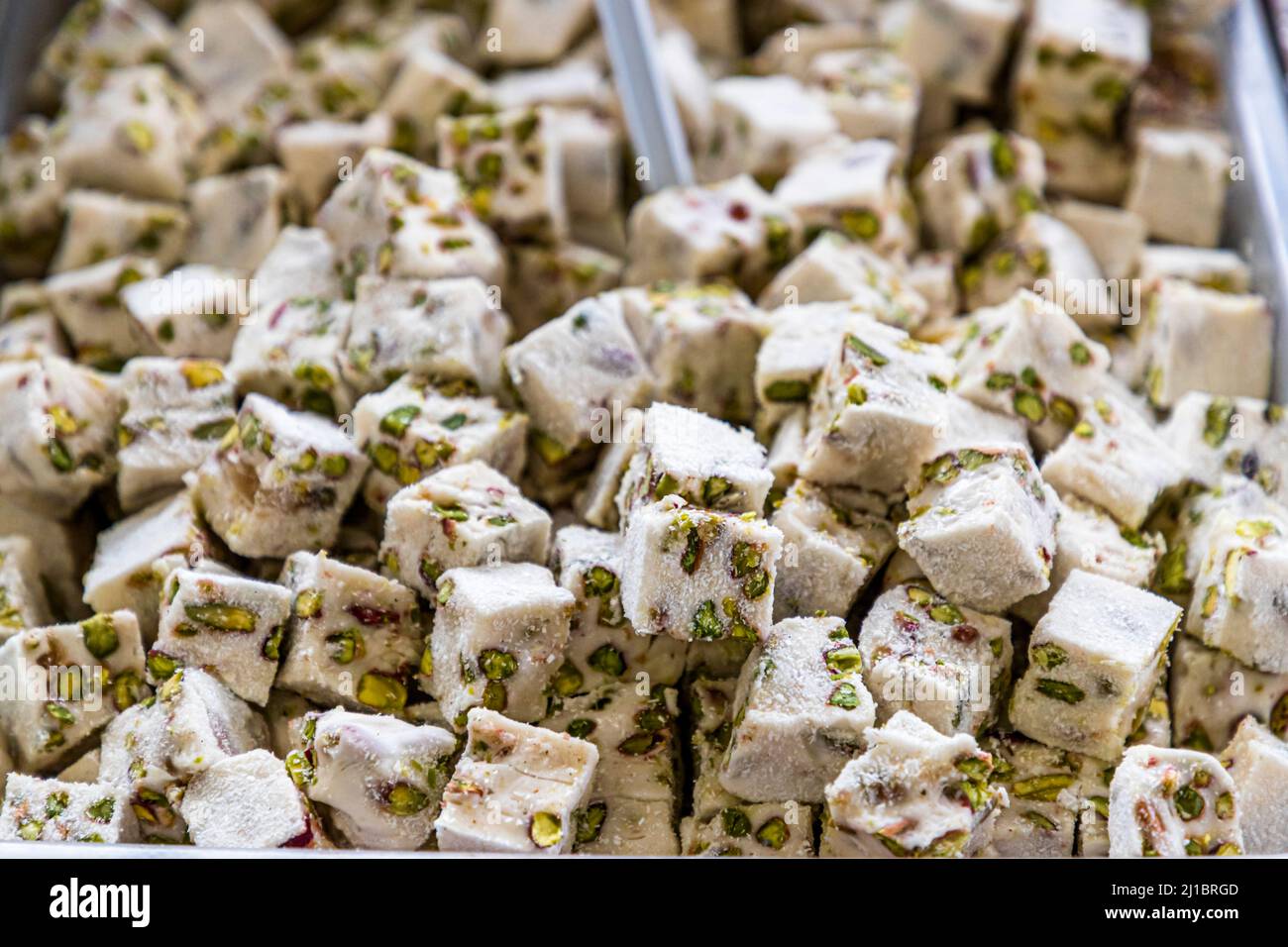 La joie turque au marché de Famagousta, République turque de Chypre-Nord (TRNC) Banque D'Images