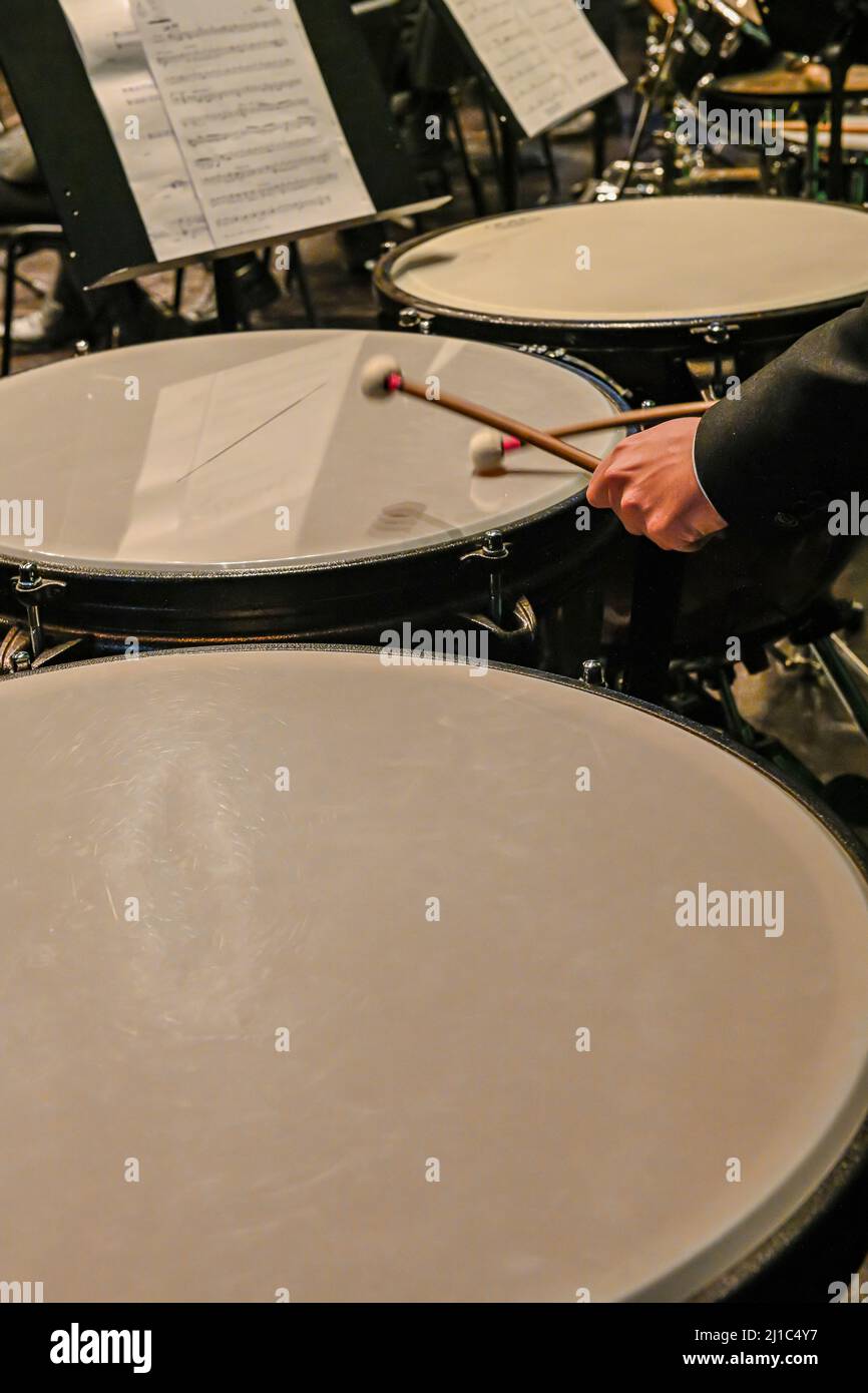 Timable Instrument Symphonic percussion Banque de photographies et d’images à haute ...