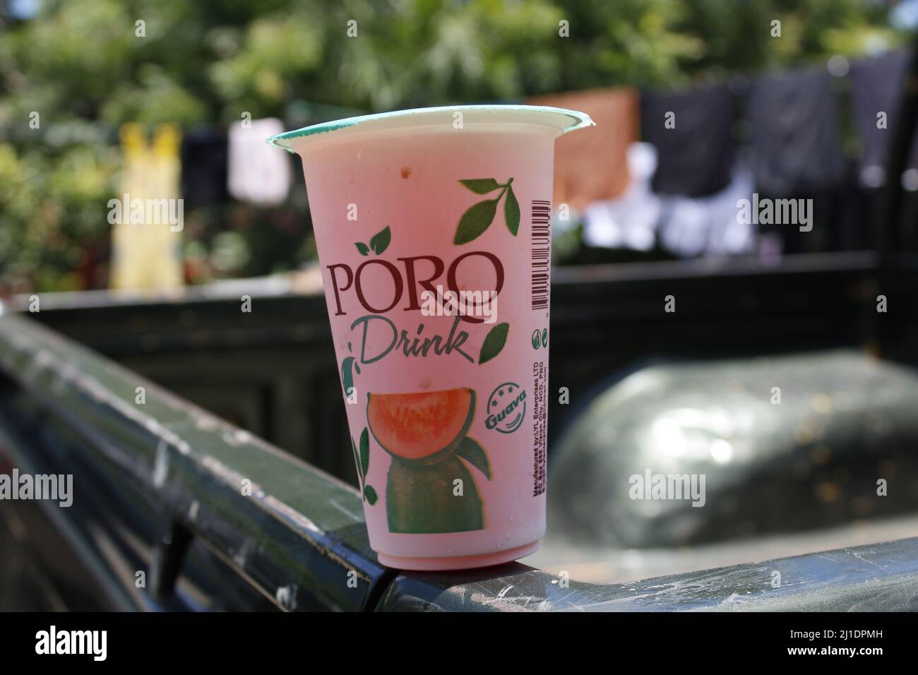 Boisson poro aromatisée à la goyave; boisson sucrée transformée bon ...