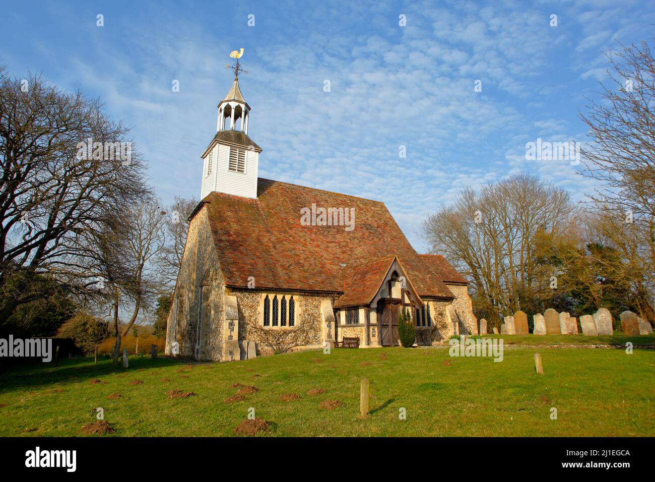 Eglise St Simon et St Jude, Quendon, près de Saffron Walden, Essex. Banque D'Images