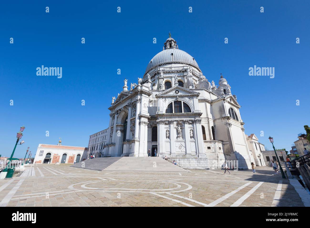 Église de Santa Maria della Salute, Venise, Italie Banque D'Images