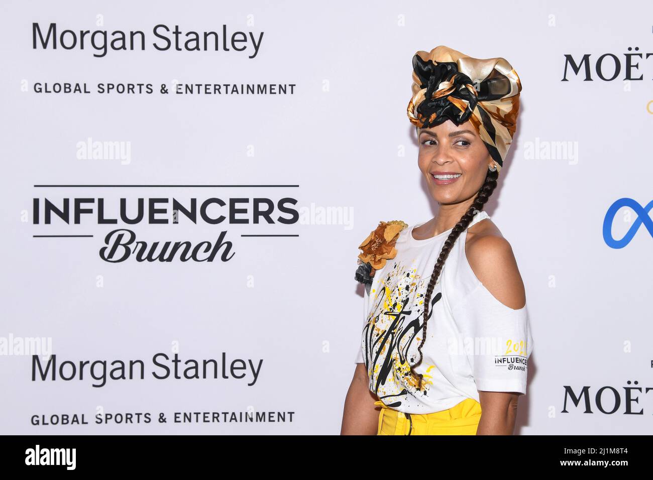 Beverly Hills, États-Unis. 26th mars 2022. Rahvarunia marchant sur le tapis rouge lors du week-end annuel des Oscars le brunch d'Influencer a eu lieu à l'hôtel SLS à Beverly Hills, CA, le 26 mars 2022. (Photo par Anthony Behar/Sipa USA) crédit: SIPA USA/Alay Live News Banque D'Images