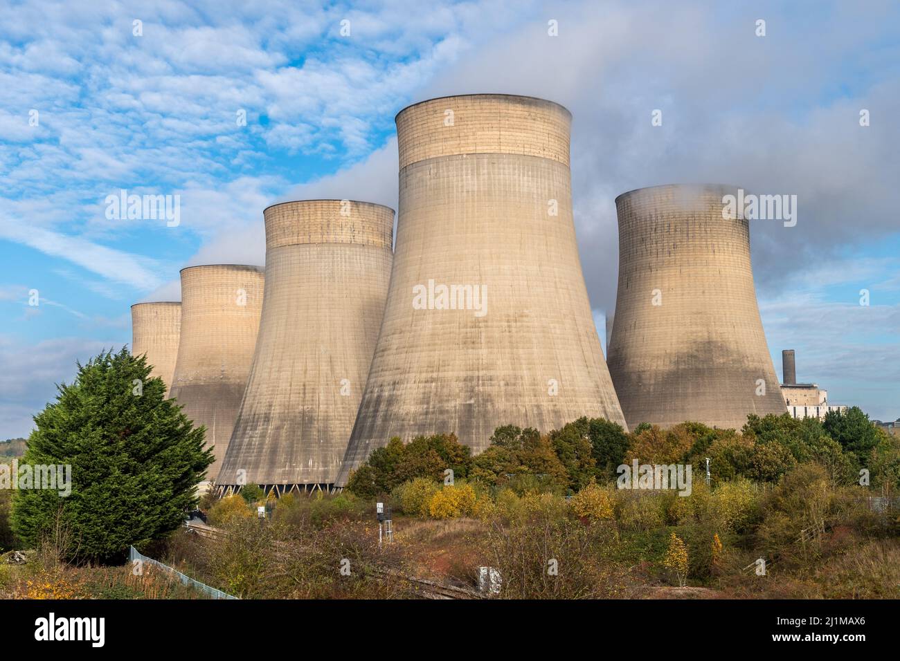 Ratcliffe Power Station, Ratcliffe on Soar, Nottingham, Royaume-Uni. Banque D'Images