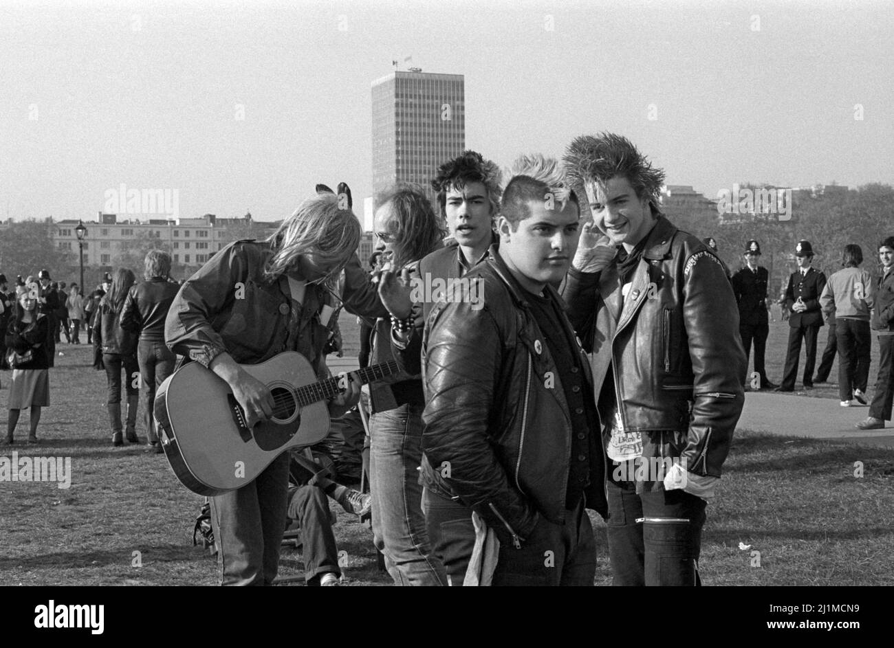 Punks 1980 Banque de photographies et d’images à haute résolution Alamy