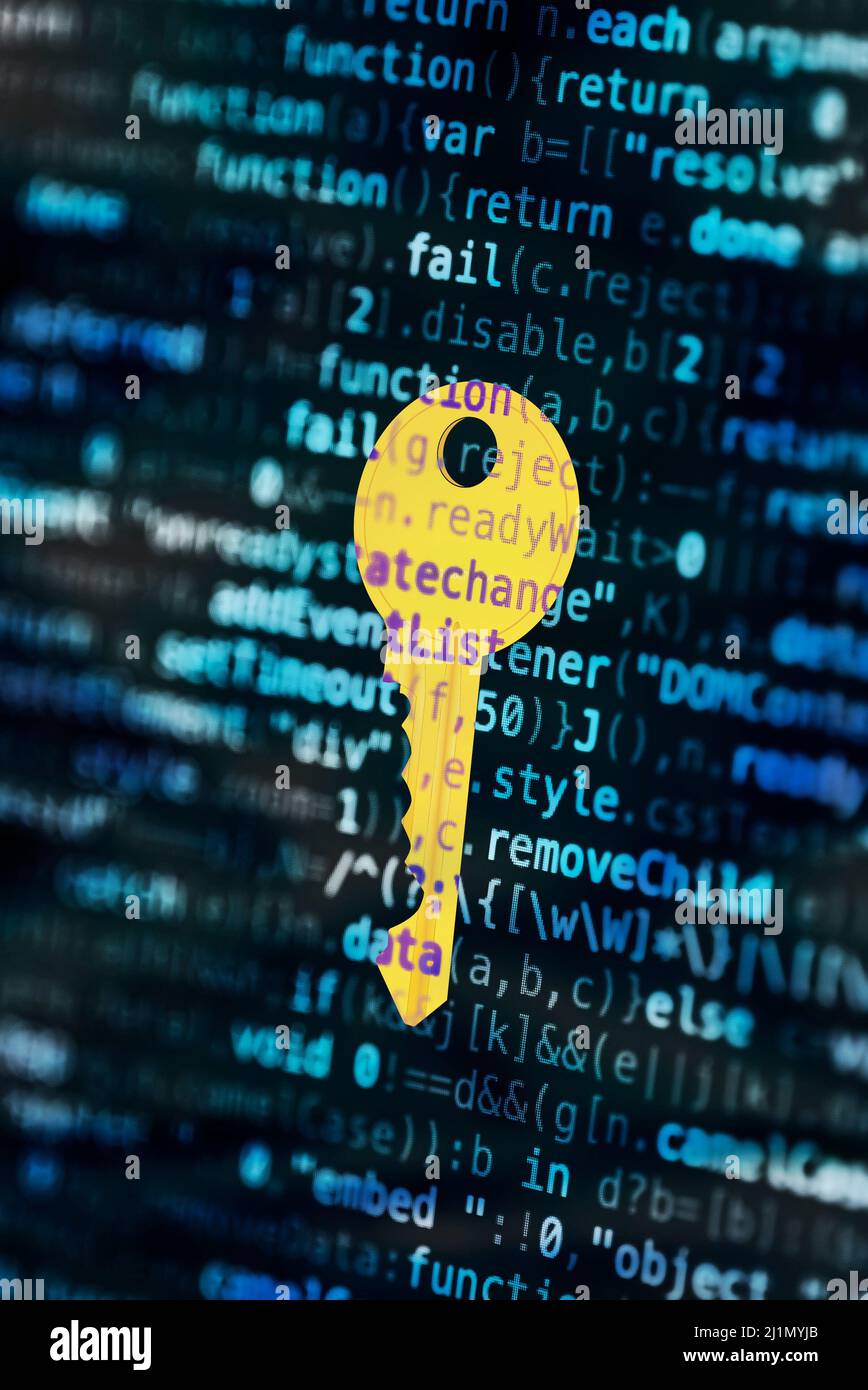 concept de cybersécurité, internet et sécurité réseau Banque D'Images