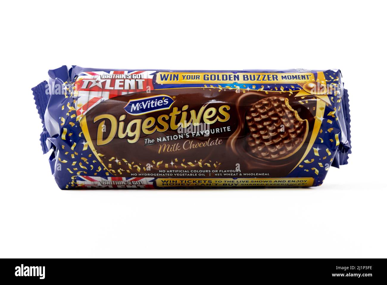 Les digestifs au chocolat de McVitie Banque D'Images