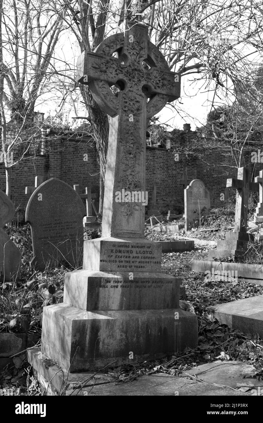 Cimetière de Highgate, Londres Banque D'Images