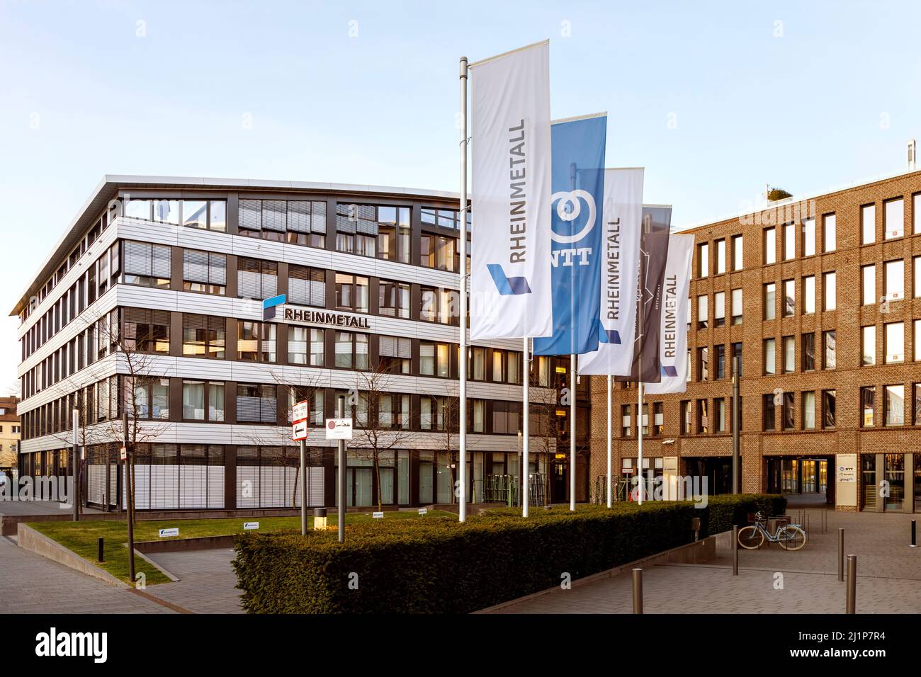 Rheinmetall AG, siège social à Düsseldorf Banque D'Images