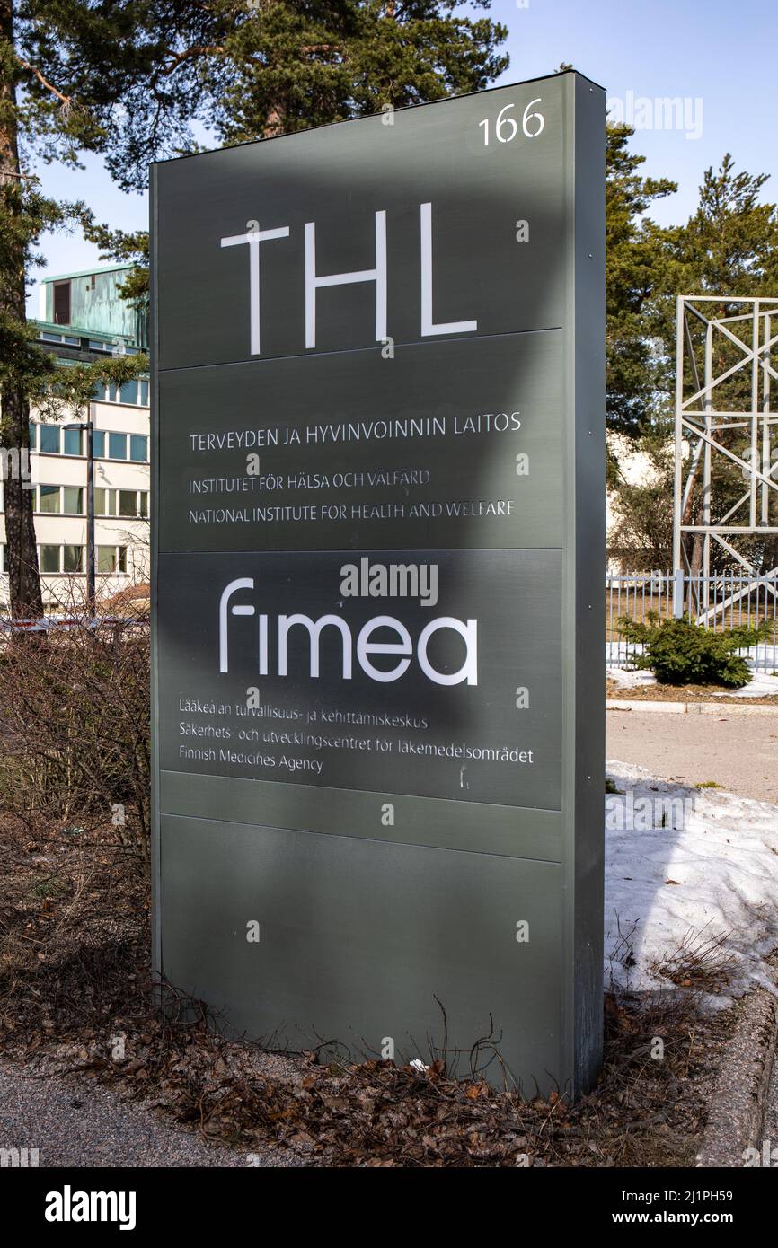 THL et Fimea Banque D'Images