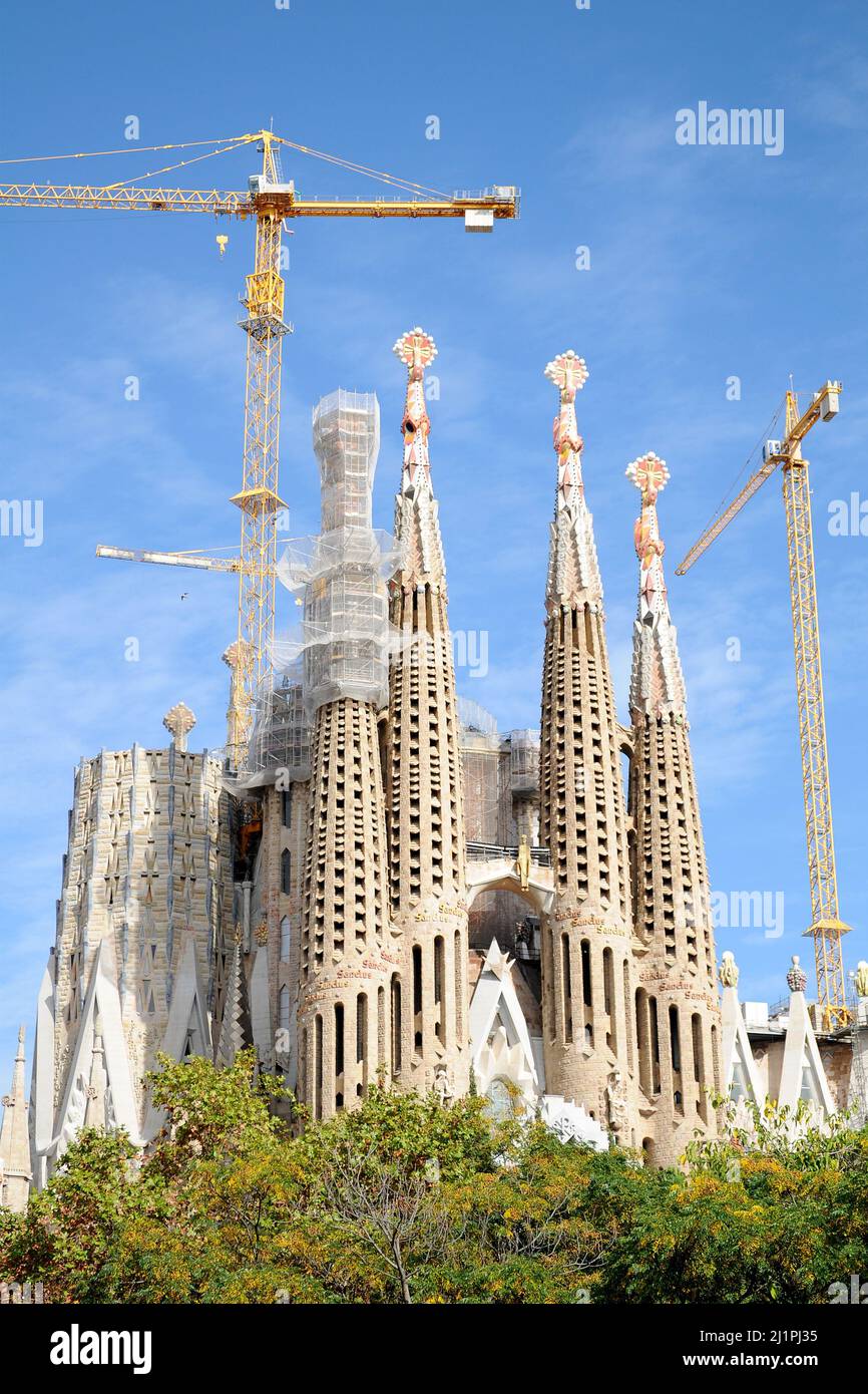 La sainte famille barcelone Banque de photographies et d’images à haute