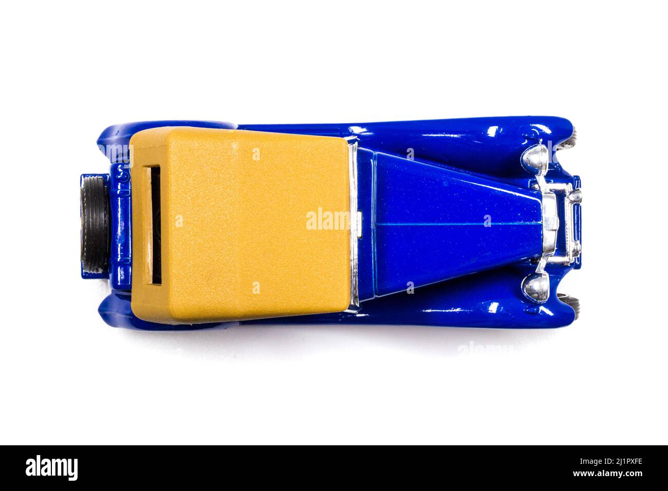 Modèles de boîte d'allumettes d'antan y-8 MG TC 1945 vue du dessus Banque D'Images