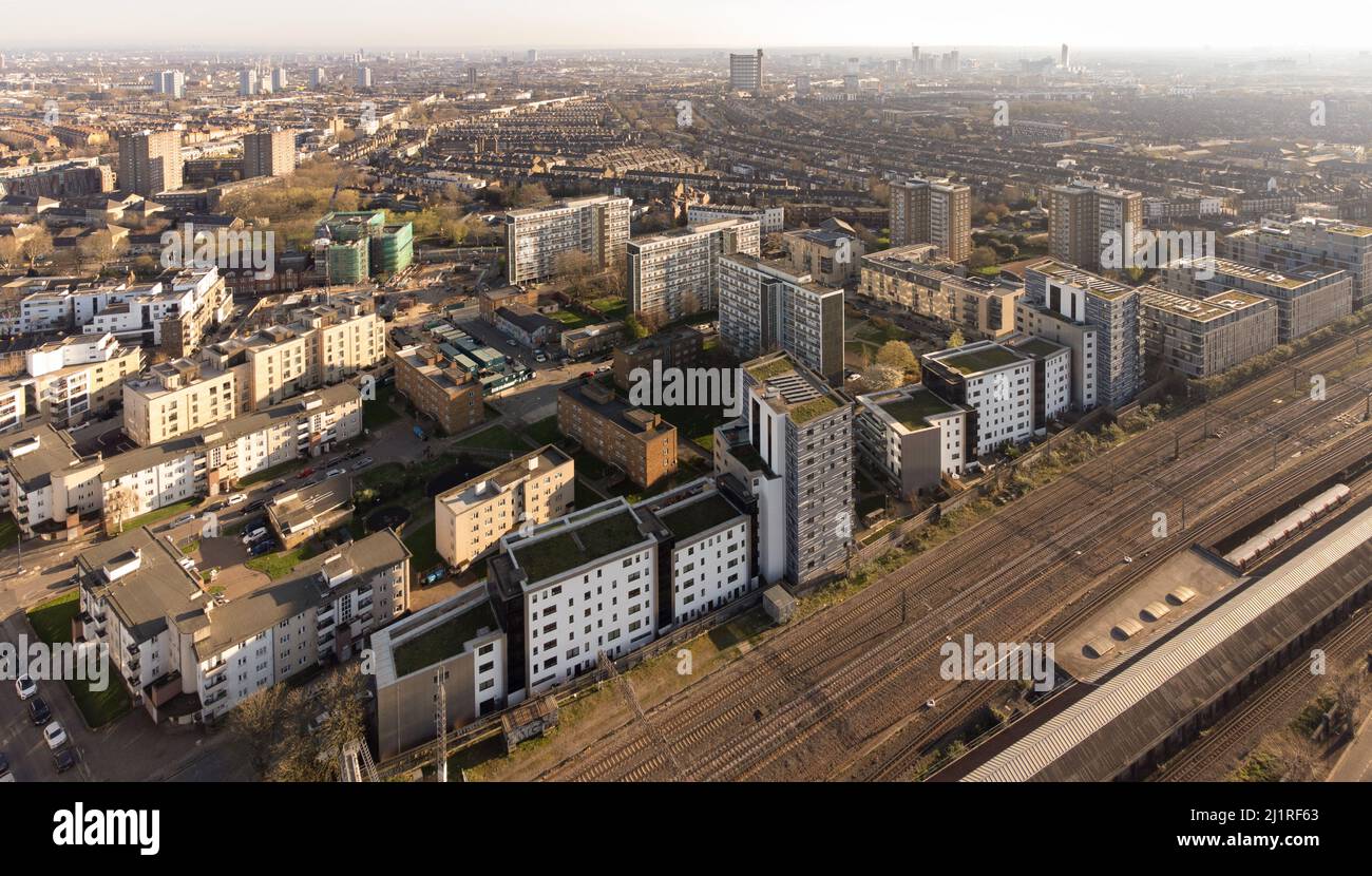 South Kilburn Housing Development, Brant, Londres, angleterre Banque D'Images