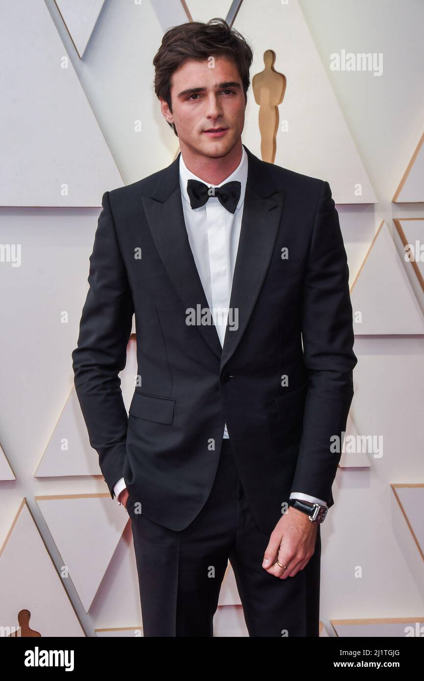 Los Angeles, États-Unis. 27th mars 2022. Jacob Elordi marche sur le tapis rouge aux Academy Awards 94th qui se tiennent au Dolby Theatre à Hollywood, CA, le 27 mars 2022. (Photo par Sthanlee B. Mirador/Sipa USA) crédit: SIPA US/Alay Live News Banque D'Images