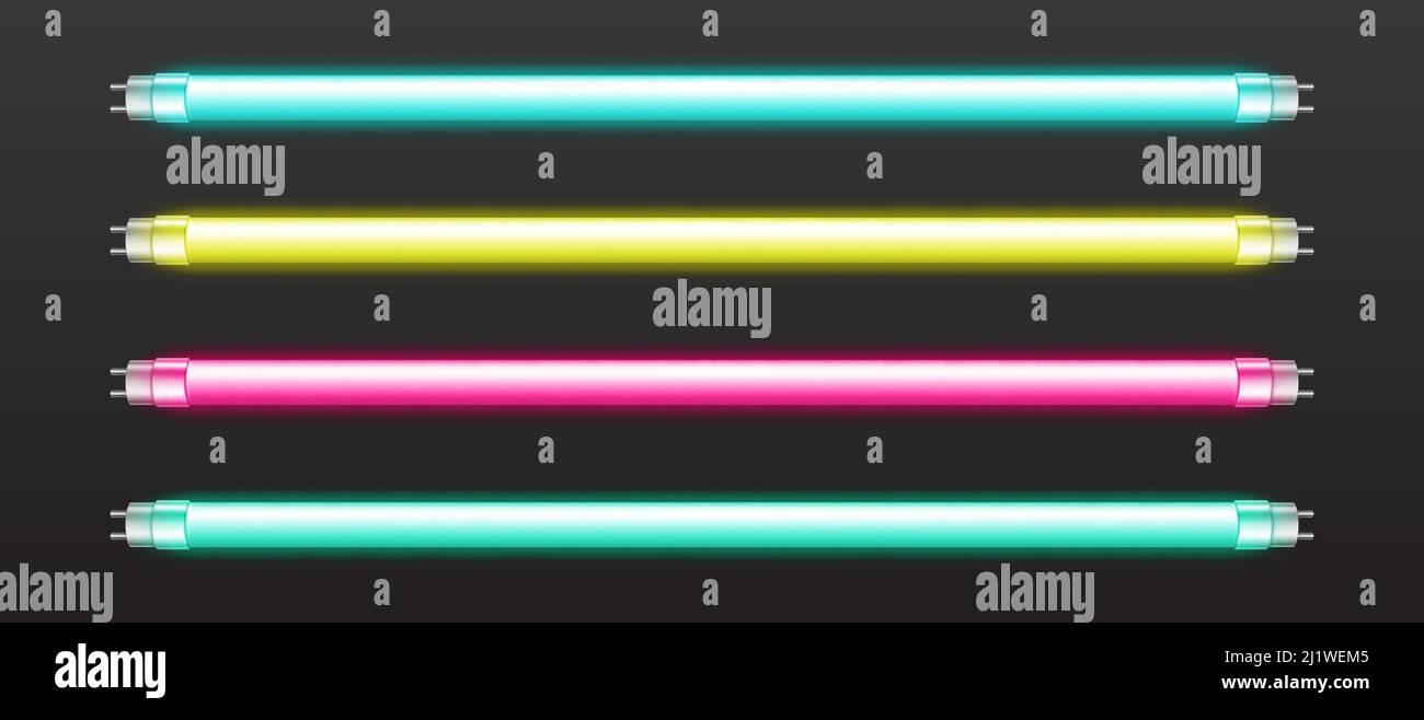 Tube fluorescent Banque d'images vectorielles - Alamy
