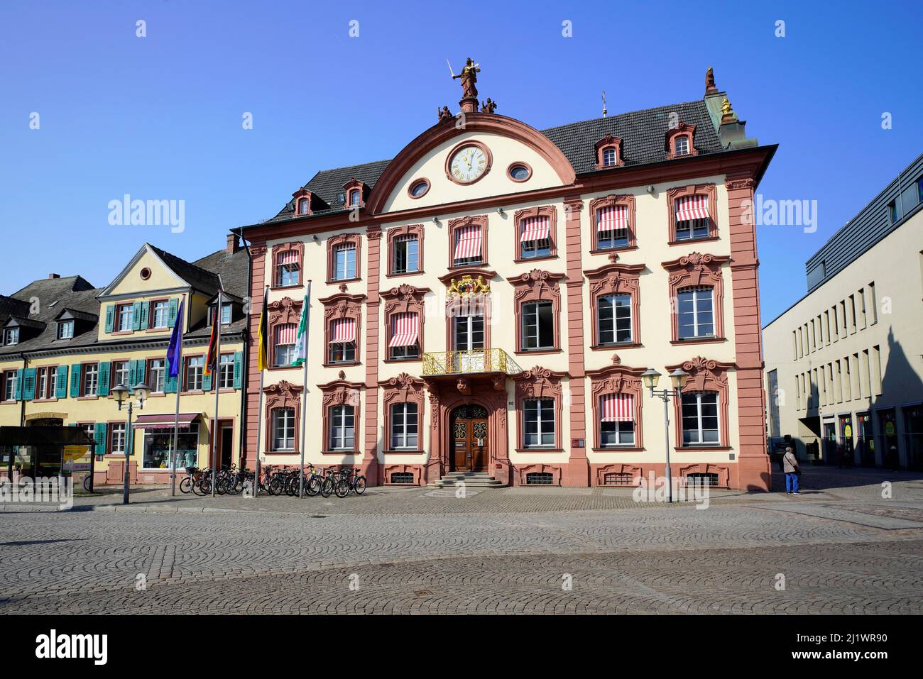 Hôtel de ville à Offenburg. Offenburg est une ville située dans l'État de Bade-Wurtemberg, en Allemagne Banque D'Images