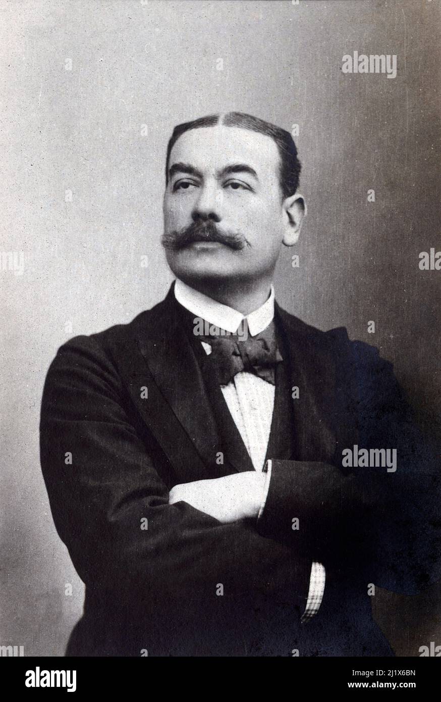 Portrait de Victor Maurel (1848-1923), baryton francais. Banque D'Images