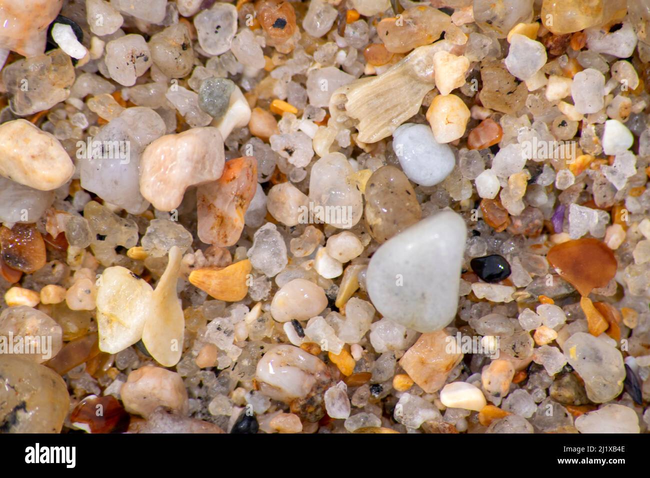 Thème de l'océan ou résumé de l'océan pour l'utilisation ou la composition du papier peint. Plage ou thèmes de plage avec sable et rochers et minéraux de plage avec des vues sensibles aux couleurs de plage. Banque D'Images