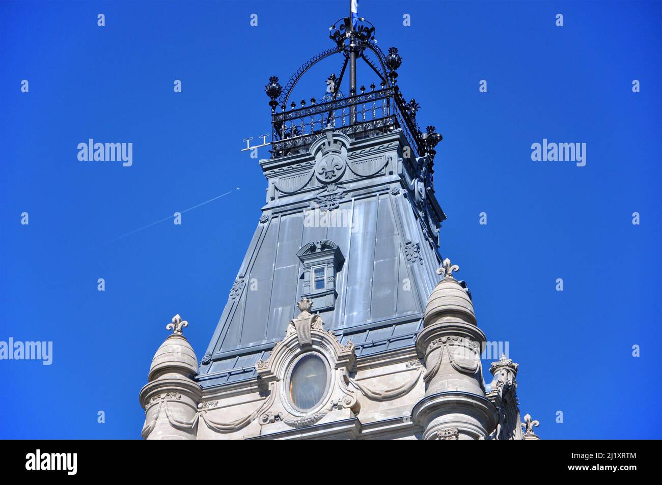 L'édifice du Parlement du Québec est une architecture du second Empire construite en 1886 à Québec, Québec, Québec, Canada. La ville historique de Québec est un monde de l'UNESCO elle Banque D'Images