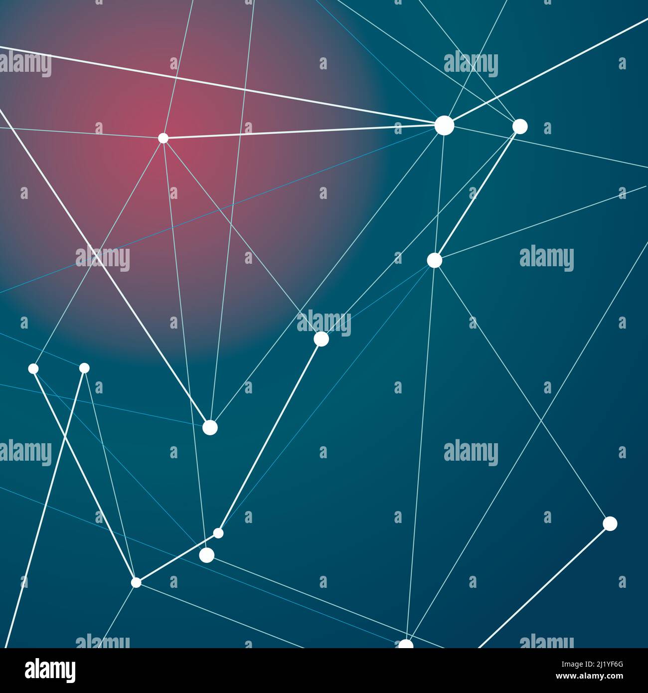 Résumé forme l'arrière-plan et la conception de réseau technologique. Motif vectoriel atomique, scientifique et moléculaire sur fond sombre Illustration de Vecteur