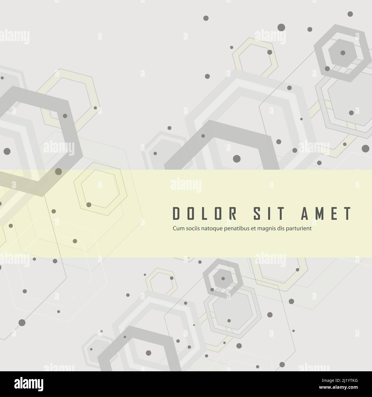 Schéma de réseau scientifique avec lignes et points de connexion Illustration de Vecteur