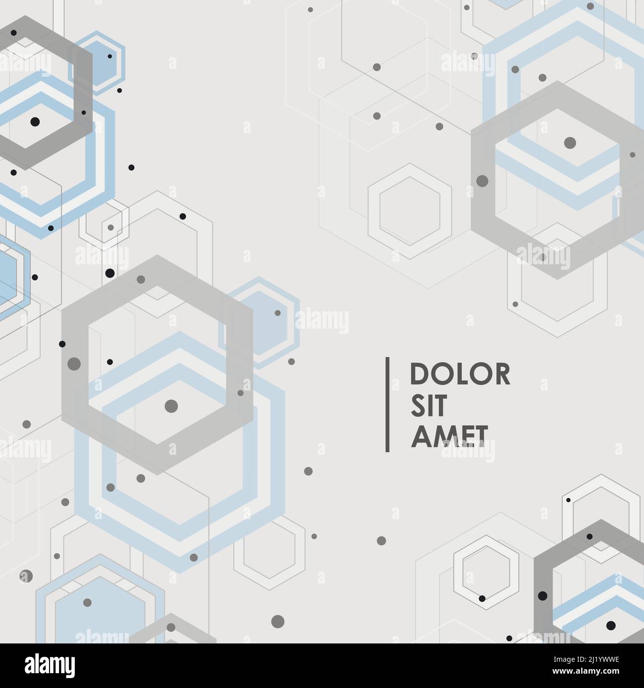 Schéma de réseau scientifique avec lignes et points de connexion Illustration de Vecteur