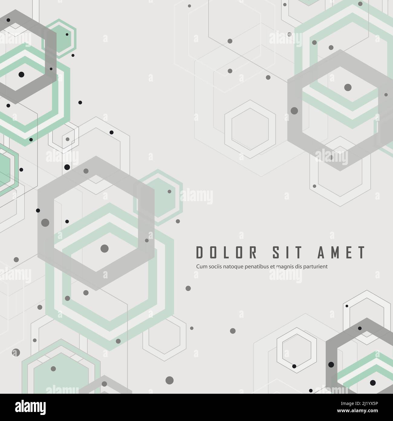 Schéma de réseau scientifique avec lignes et points de connexion Illustration de Vecteur