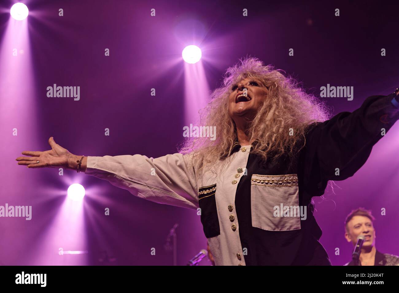 Paris, France. 26th mars 2022. Sloane effectue la tournée 80s au Dôme de Paris - Palais des sports le 26 mars 2022 à Paris, France. Banque D'Images