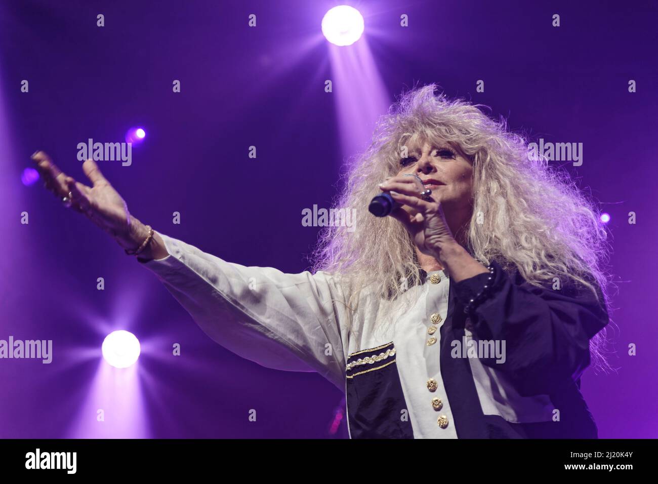 Paris, France. 26th mars 2022. Sloane effectue la tournée 80s au Dôme de Paris - Palais des sports le 26 mars 2022 à Paris, France. Banque D'Images