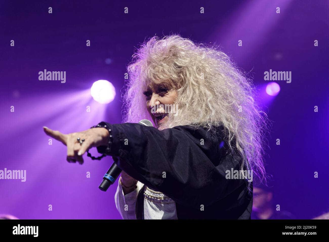 Paris, France. 26th mars 2022. Sloane effectue la tournée 80s au Dôme de Paris - Palais des sports le 26 mars 2022 à Paris, France. Banque D'Images