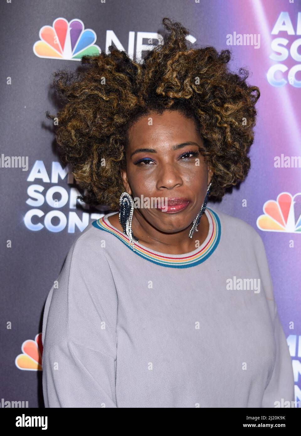 Universal City, États-Unis. 28th mars 2022. Macy Gray à la ÔAmerican Song ContestÕ week 2 tapis rouge tenu à Universal Studios le 28 mars 2022 à Universal City, CA. © Janet Gough/AFF-USA.COM crédit : AFF/Alamy Live News Banque D'Images