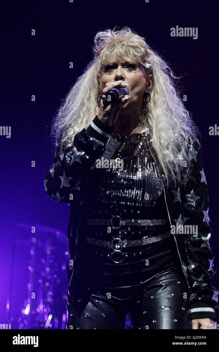 Paris, France. 26th mars 2022. Sloane effectue la tournée 80s au Dôme de Paris - Palais des sports le 26 mars 2022 à Paris, France. Banque D'Images