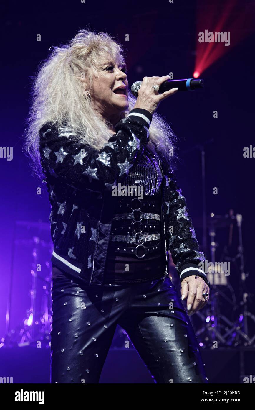 Paris, France. 26th mars 2022. Sloane effectue la tournée 80s au Dôme de Paris - Palais des sports le 26 mars 2022 à Paris, France. Banque D'Images