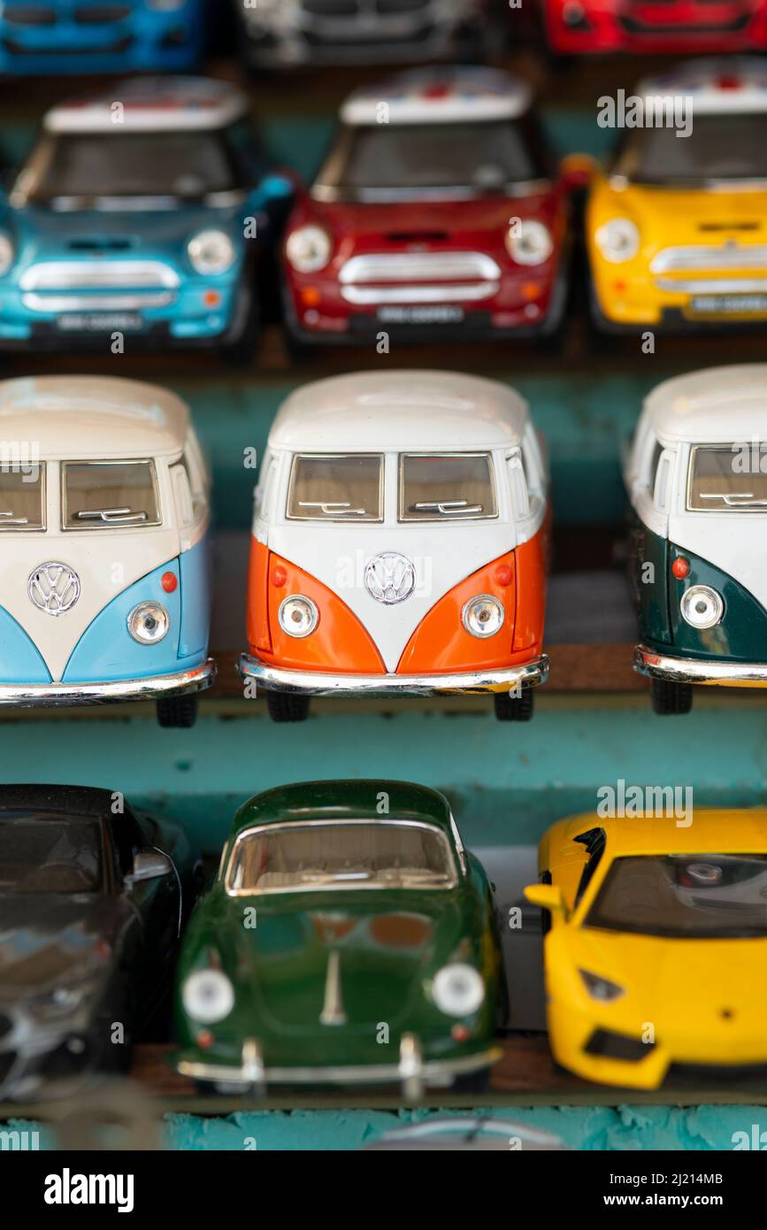 Modèle de fourgonnette VW Volkswagen Camper Banque D'Images