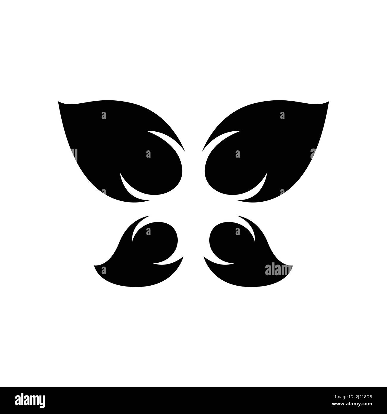 logo papillon vecteur Illustration de Vecteur