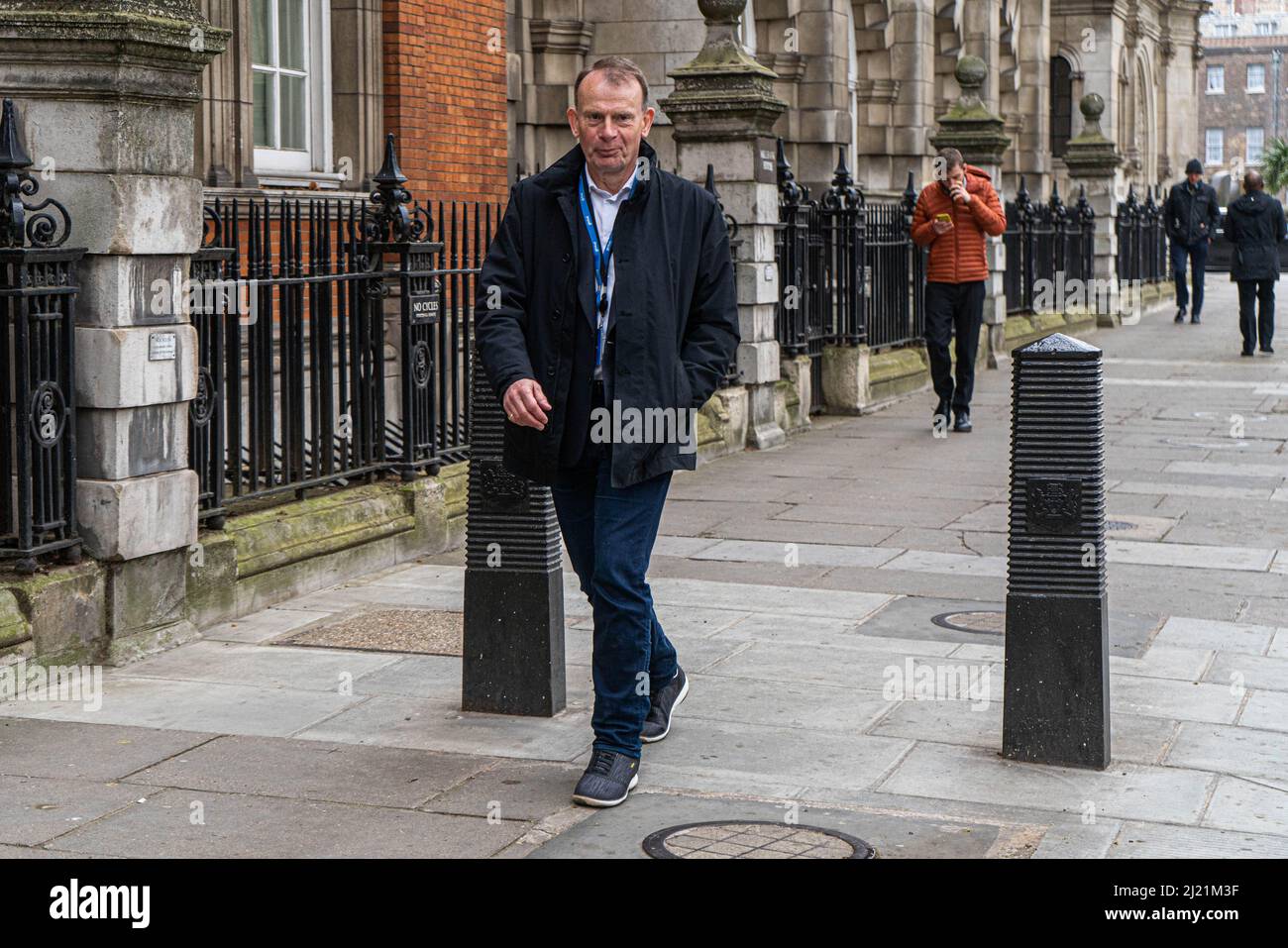 LONDRES, ROYAUME-UNI. 29 mars 2022 . Andrew Marr, ancien présentateur de la télévision de la BBC, vu à Westminster . Credit: amer ghazzal / Alamy Live News Banque D'Images