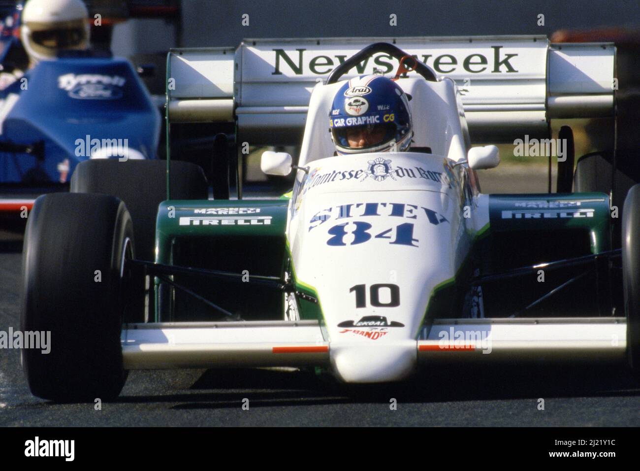 Jonathan Palmer (GBR) RAM 02 Hart Banque D'Images