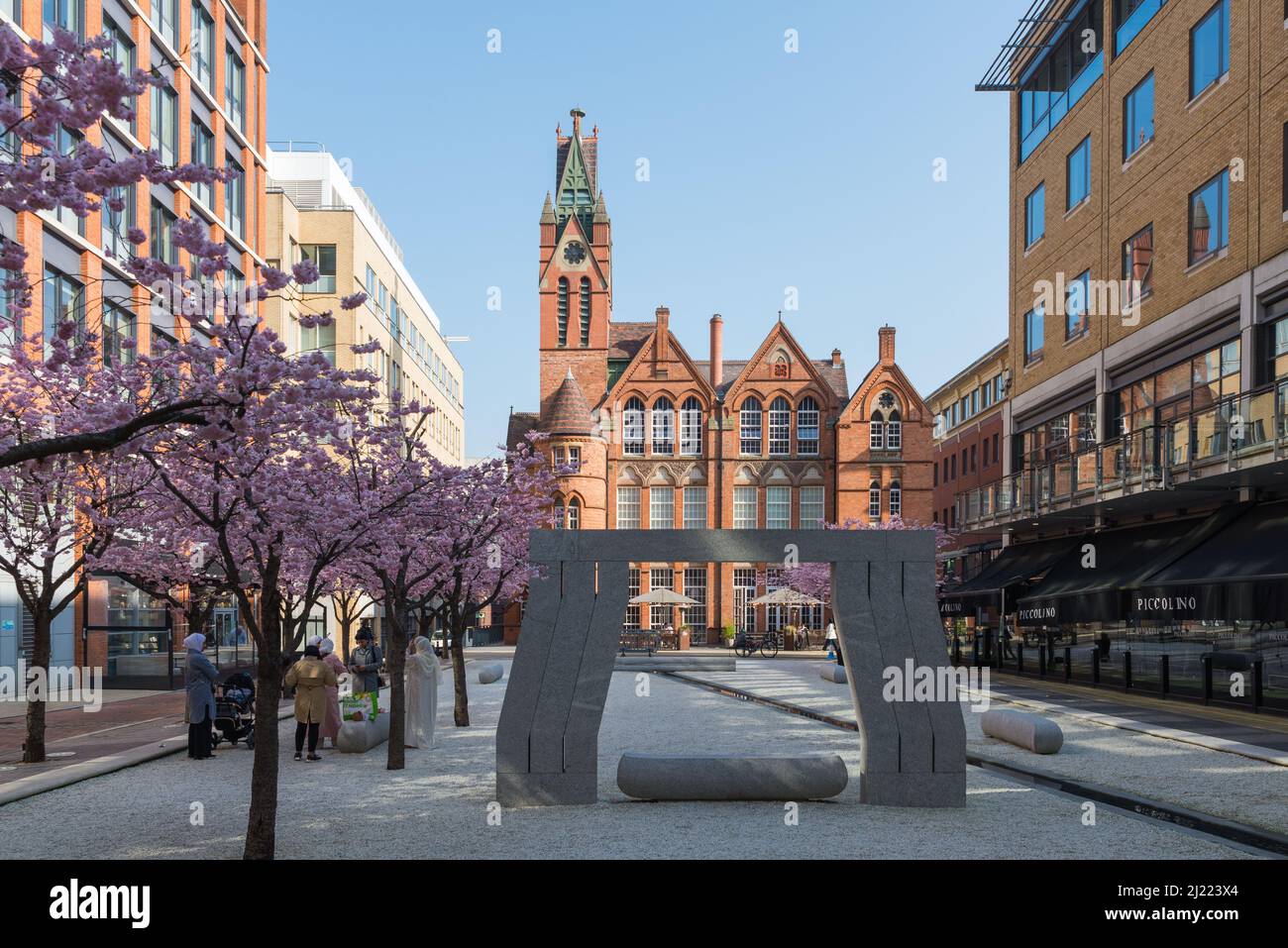 La galerie d'art Ikon Gallery à Oozells Square, Brindley Lace, Birmingham Banque D'Images