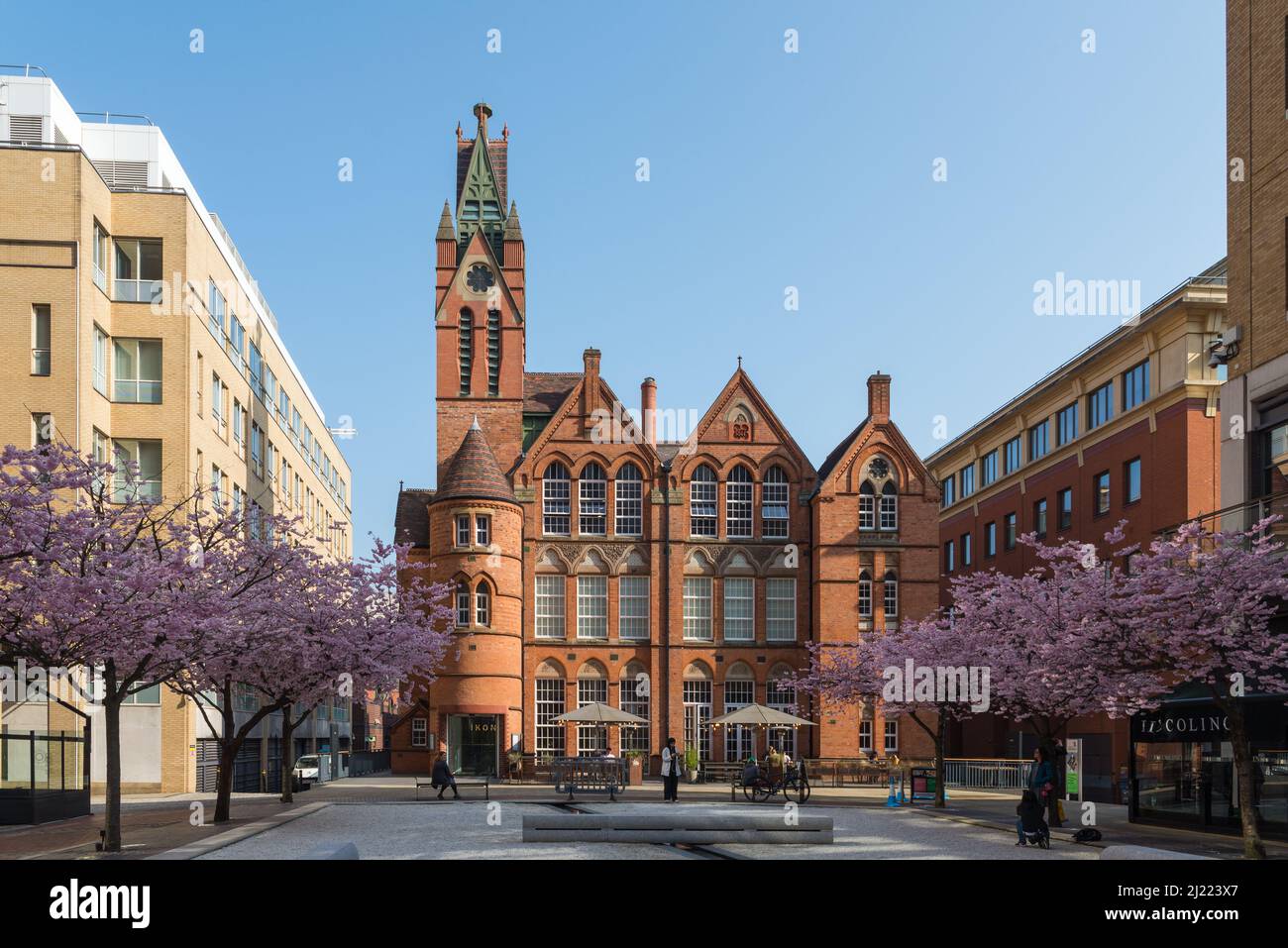 La galerie d'art Ikon Gallery à Oozells Square, Brindley Lace, Birmingham Banque D'Images