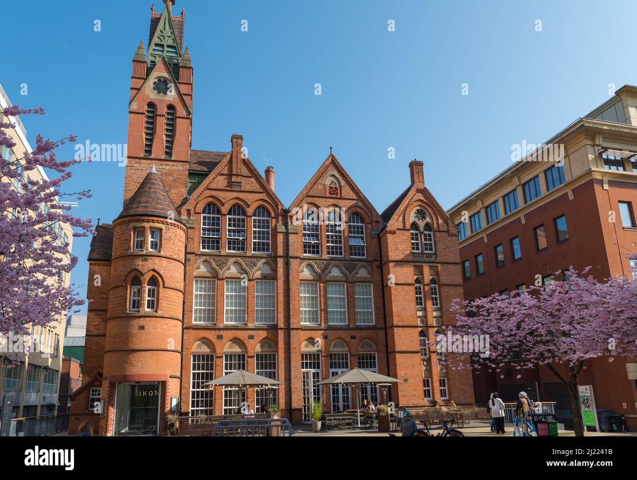 La galerie d'art Ikon Gallery à Oozells Square, Brindley Lace, Birmingham Banque D'Images
