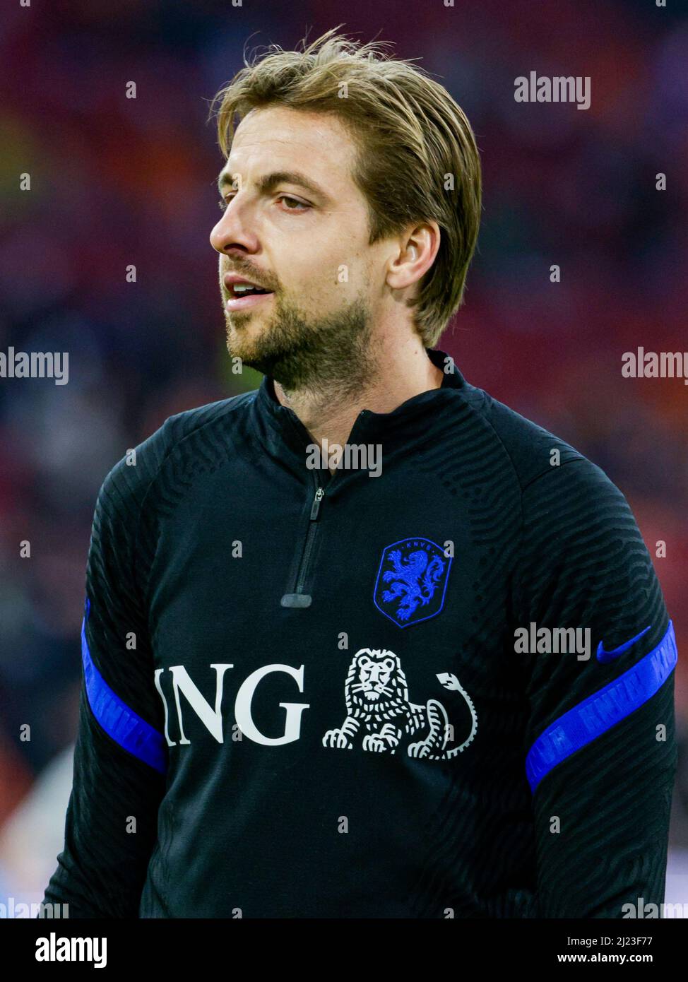 AMSTERDAM, PAYS-BAS - MARS 29: Gardien de but Tim Krul des pays-Bas pendant le match international amical entre les pays-Bas et l'Allemagne à la Johan Cruijff Arena le 29 mars 2022 à Amsterdam, pays-Bas (photo de Broer van den Boom/Orange Pictures) Banque D'Images