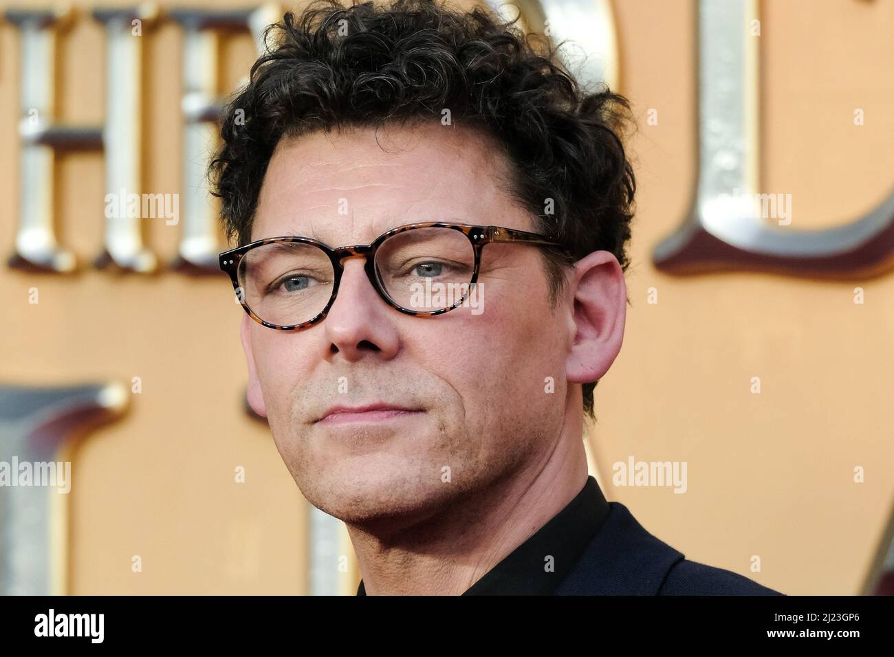 Londres, Royaume-Uni. 29th mars 2022. Richard Coyle assiste à la première mondiale des bêtes fantastiques: Les secrets de Dumbledore le mardi 29 mars 2022 à la salle du Festival Royal crédit: Julie Edwards/Alamy Live News Banque D'Images