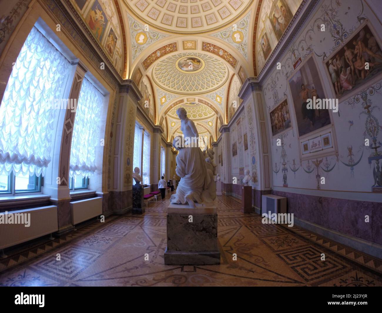Musée de l'Ermitage - Saint-Pétersbourg - Russie Banque D'Images Musée de l'Ermitage - Saint-Pétersbourg - Russie Banque D'Images