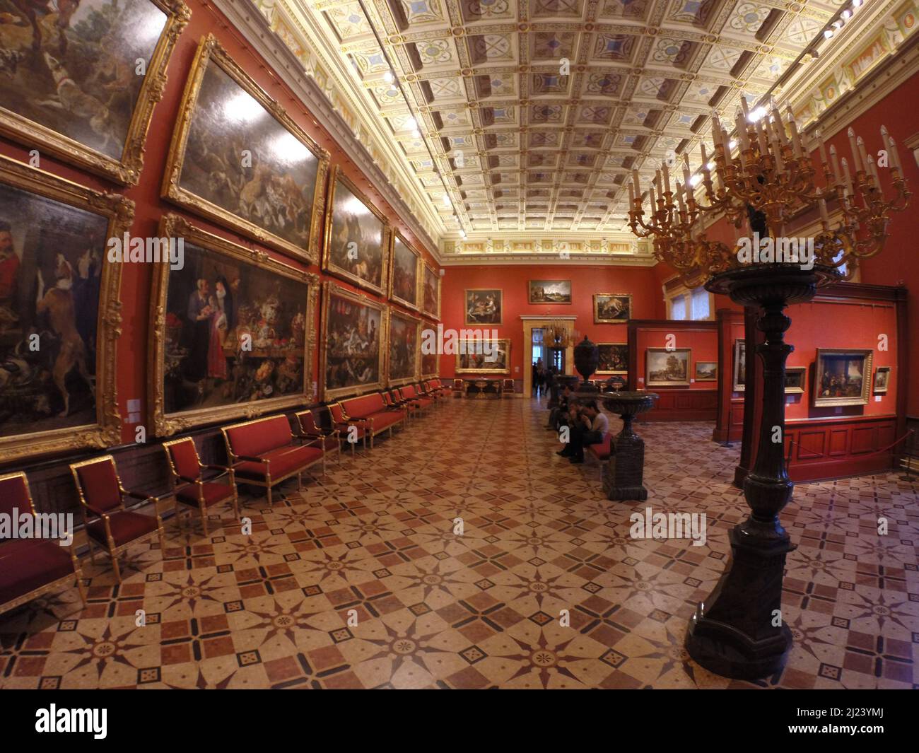 Musée de l'Ermitage - Saint-Pétersbourg - Russie Banque D'Images Musée de l'Ermitage - Saint-Pétersbourg - Russie Banque D'Images